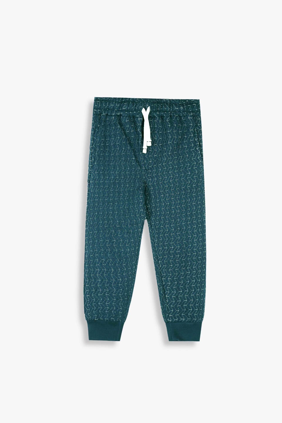 Premium Quality Quilted Jacquard  Light Teal Tracksuit For Kids