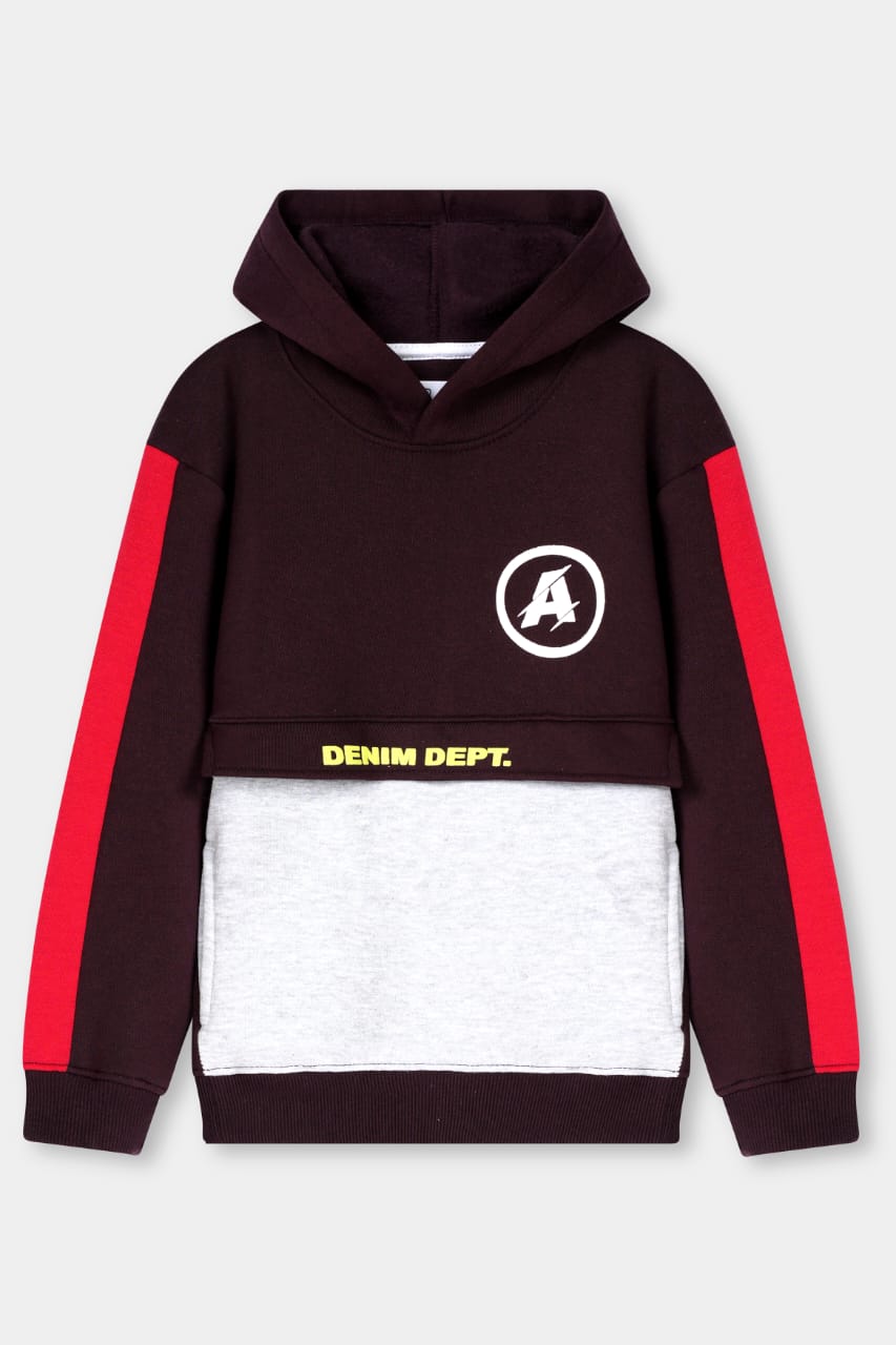Premium Quality "A" Printed Fleece Hoodie For Kids