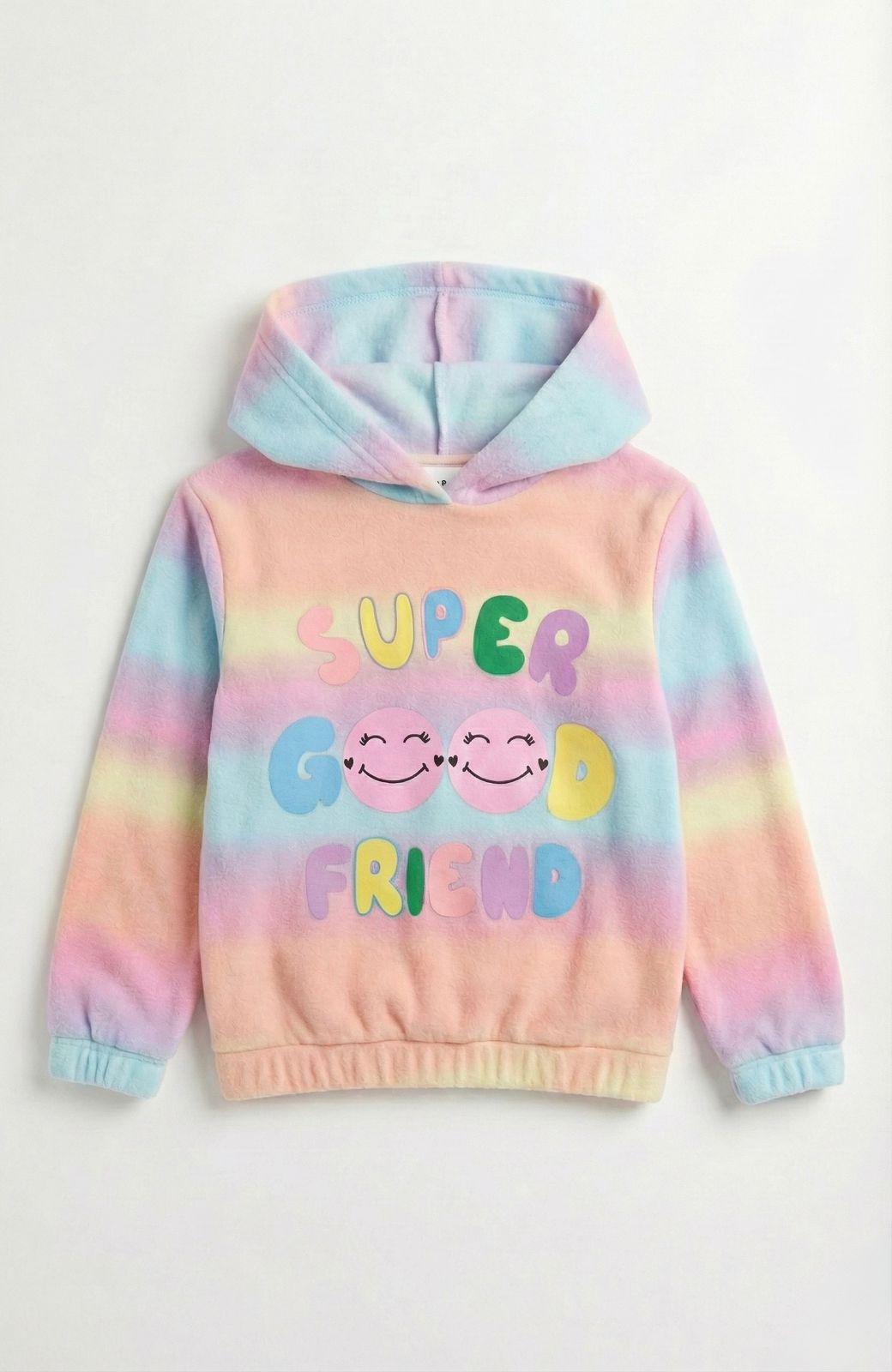 Premium Quality "Best Friend" Printed Fleece Hoodie For Kids