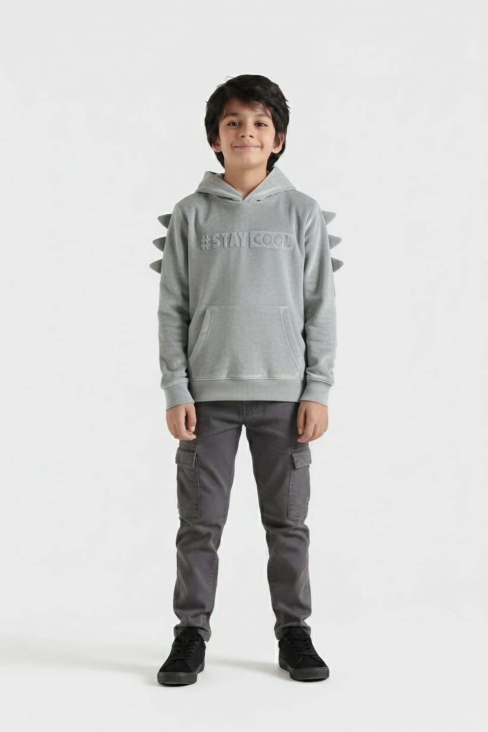 Premium Quality &quot;STAY  COOL&quot; Printed Pull-Over Hoodie