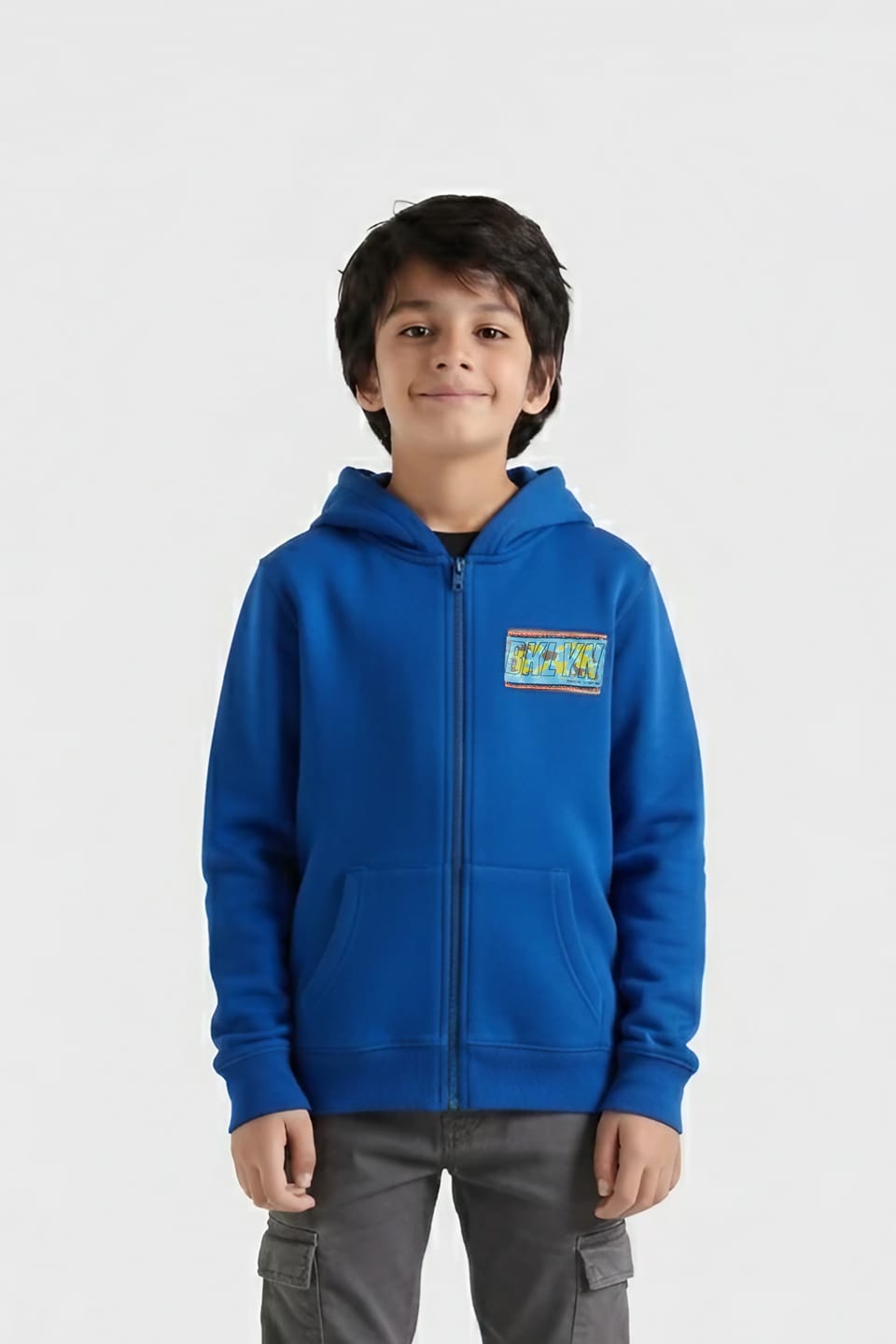 Premium Quality &quot;Created Your Own Future&quot; Printed Pull-Over Hoodie For Boys