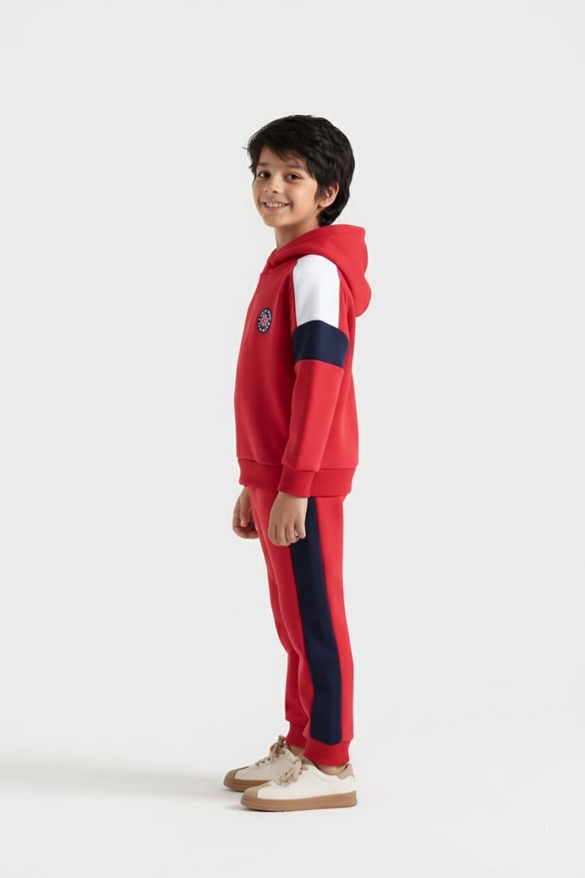 Premium Quality Panel Fleece Suit For Boys