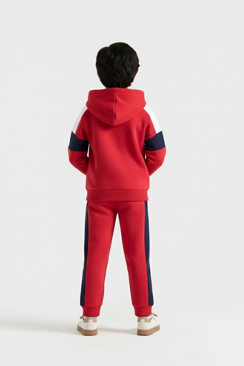 Premium Quality Panel Fleece Suit For Boys