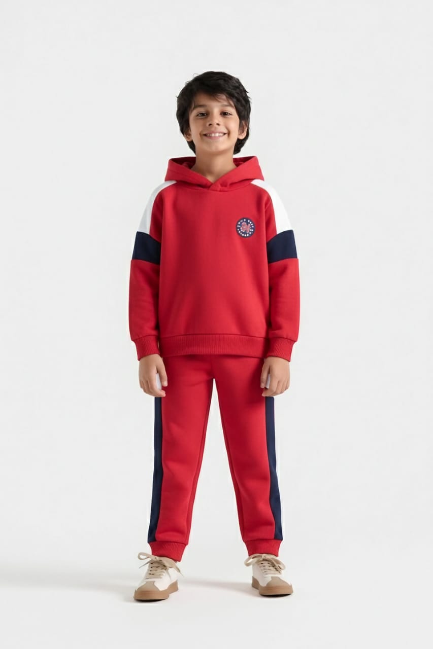 Premium Quality Panel Fleece Suit For Boys
