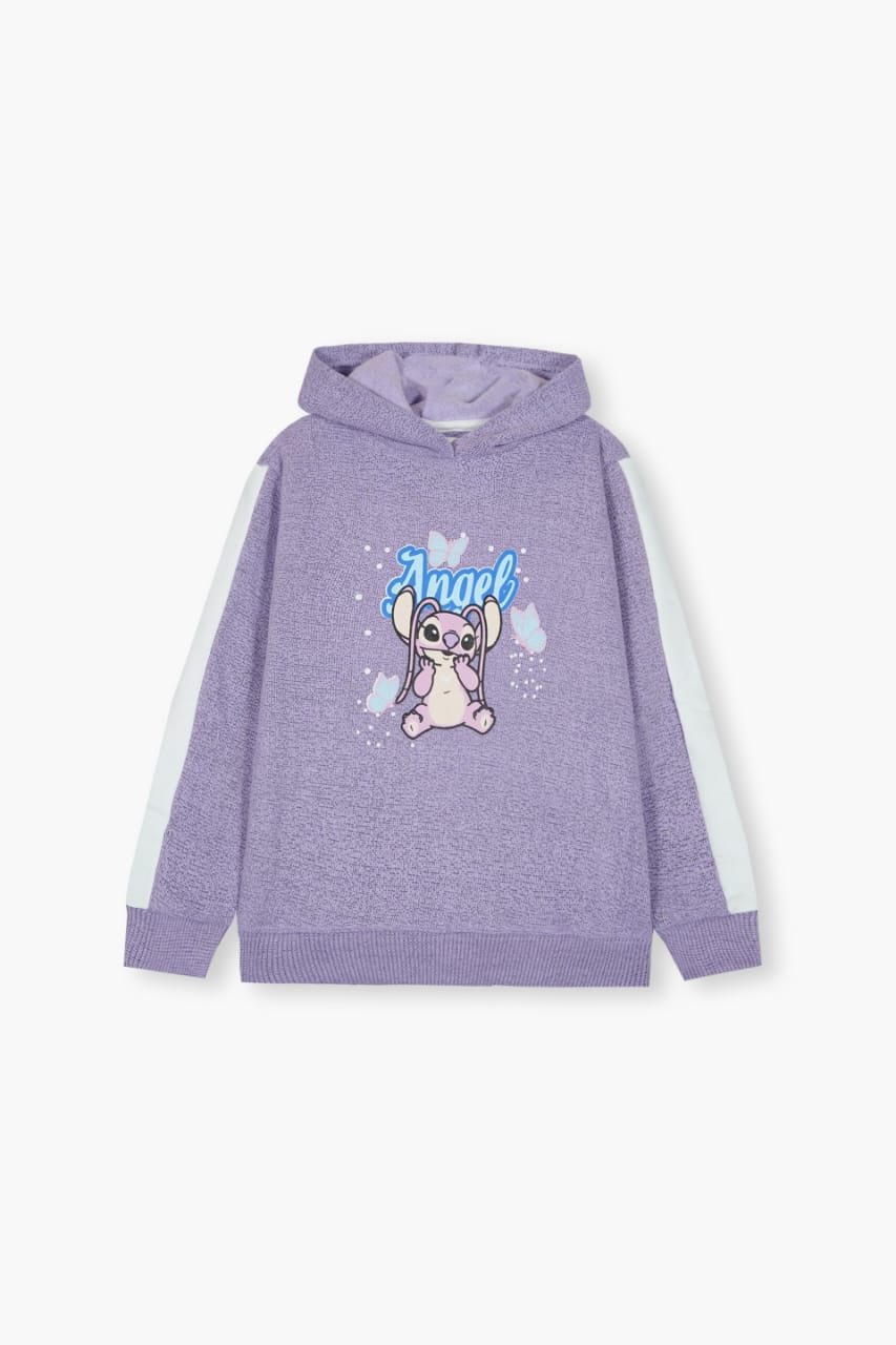 Premium Quality "Angel" Printed Knit Sweater Fleece Hoodie Suit For Kids