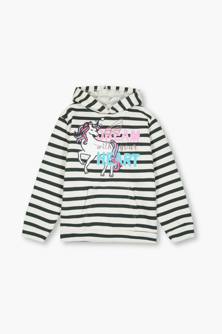 Premium Quality " Dream Unicorn" Printed Fleece Hoodie Suit For Girls