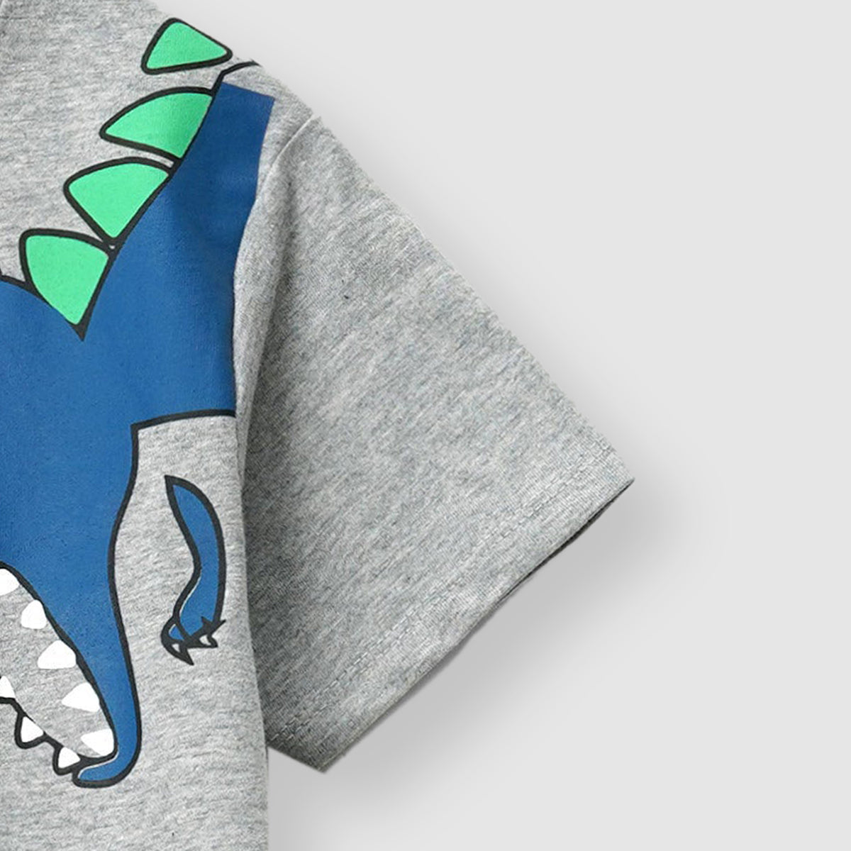 Kids Dino Printed Soft Cotton T-Shirt