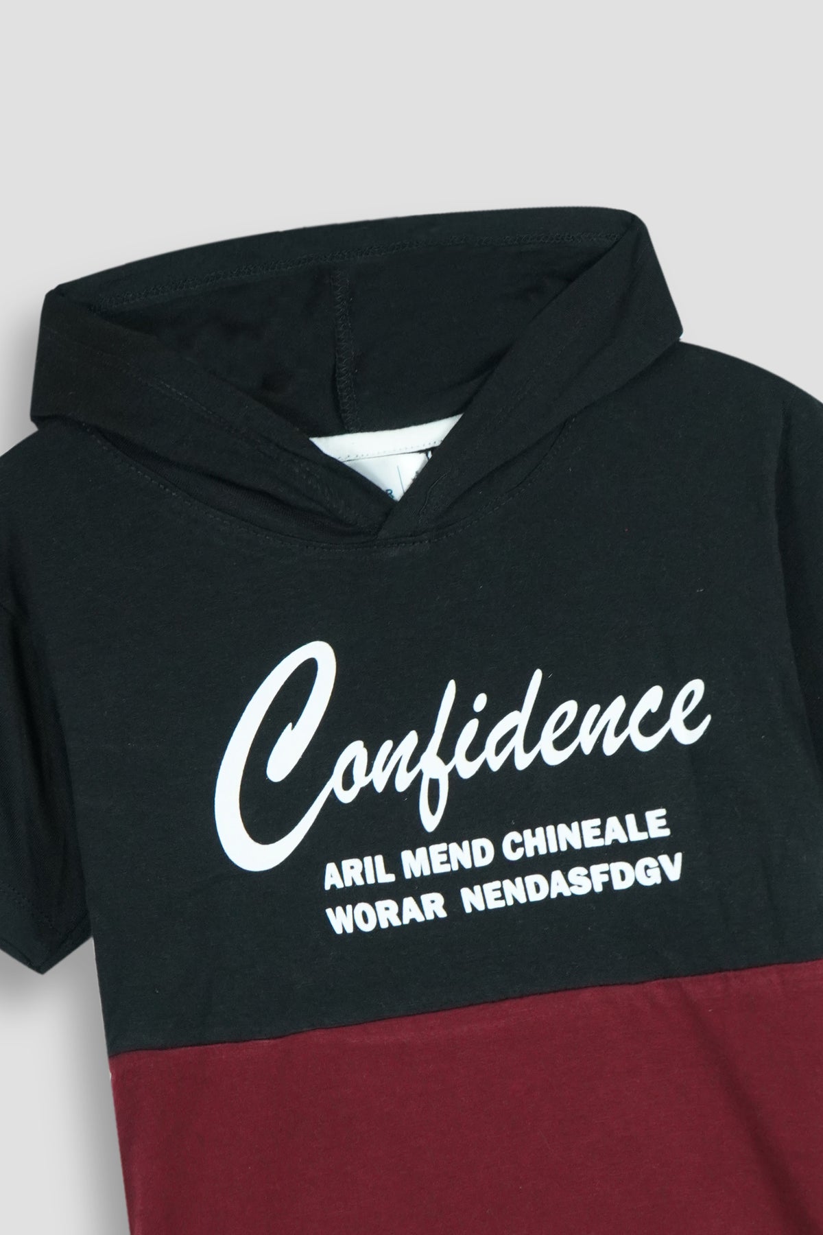 Premium Quality &quot;CONFIDENCE&quot; Printed Hoodie Suit for Boys