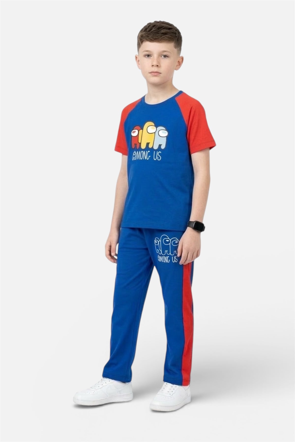 Premium Quality "Among Us' Printed Summer Suit For Boys