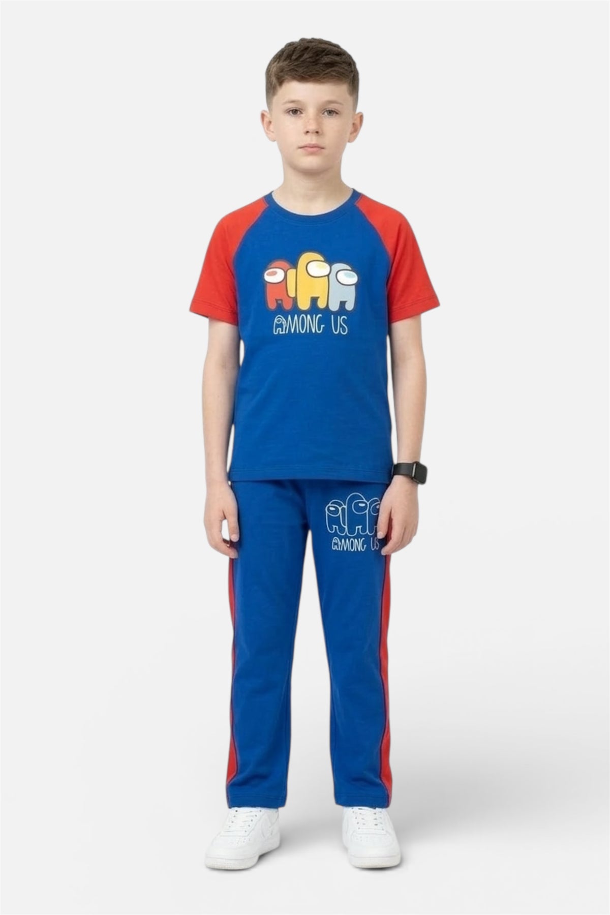 Premium Quality "Among Us' Printed Summer Suit For Boys