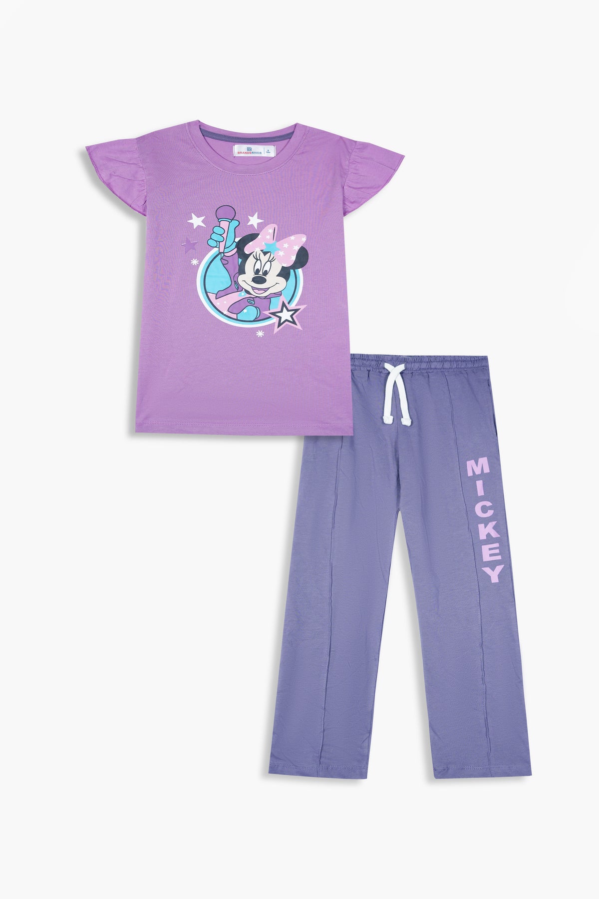 Premium Quality "Mickey Mouse" Printed Summer Suit For Girls