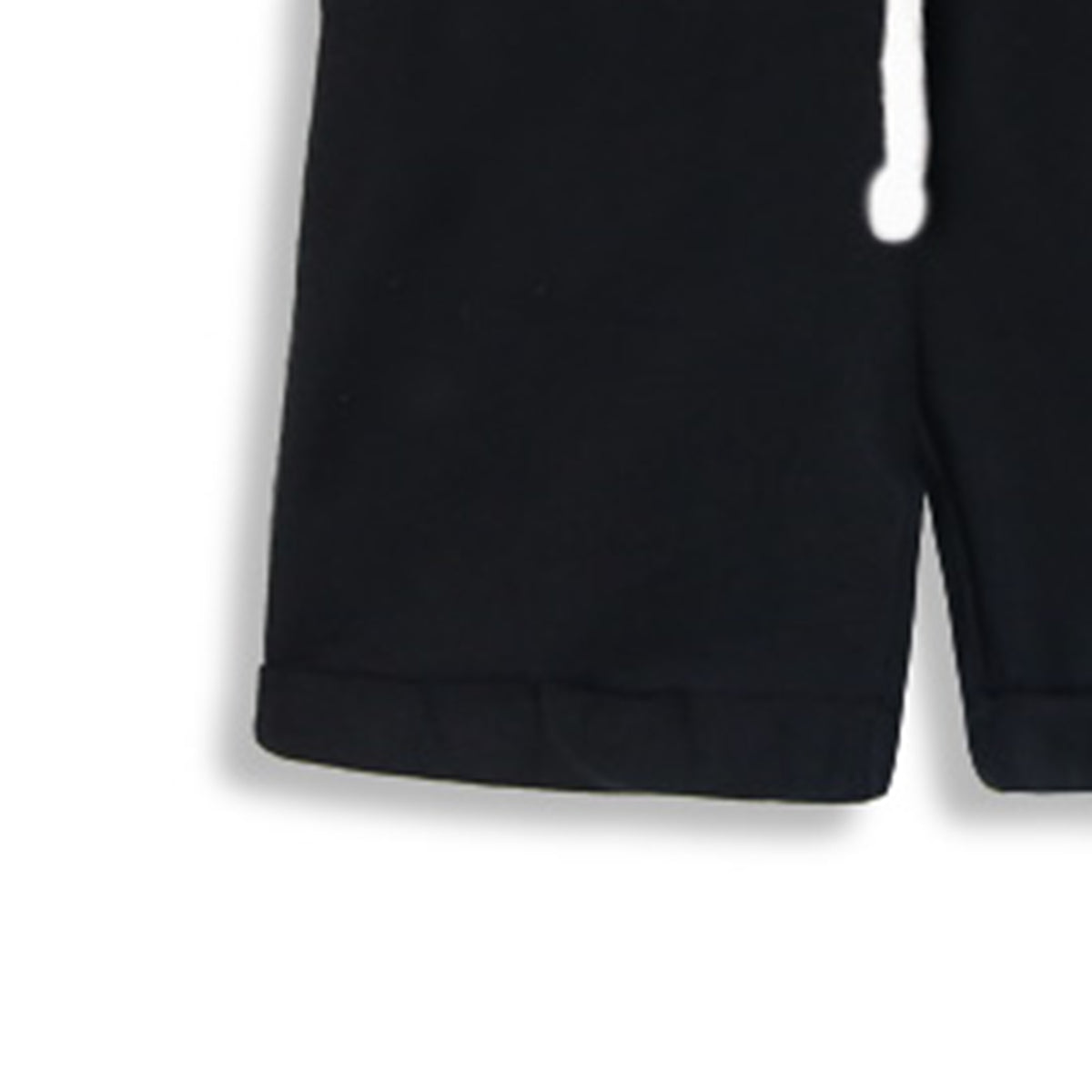 Kids Soft Cotton Graphic Black Short