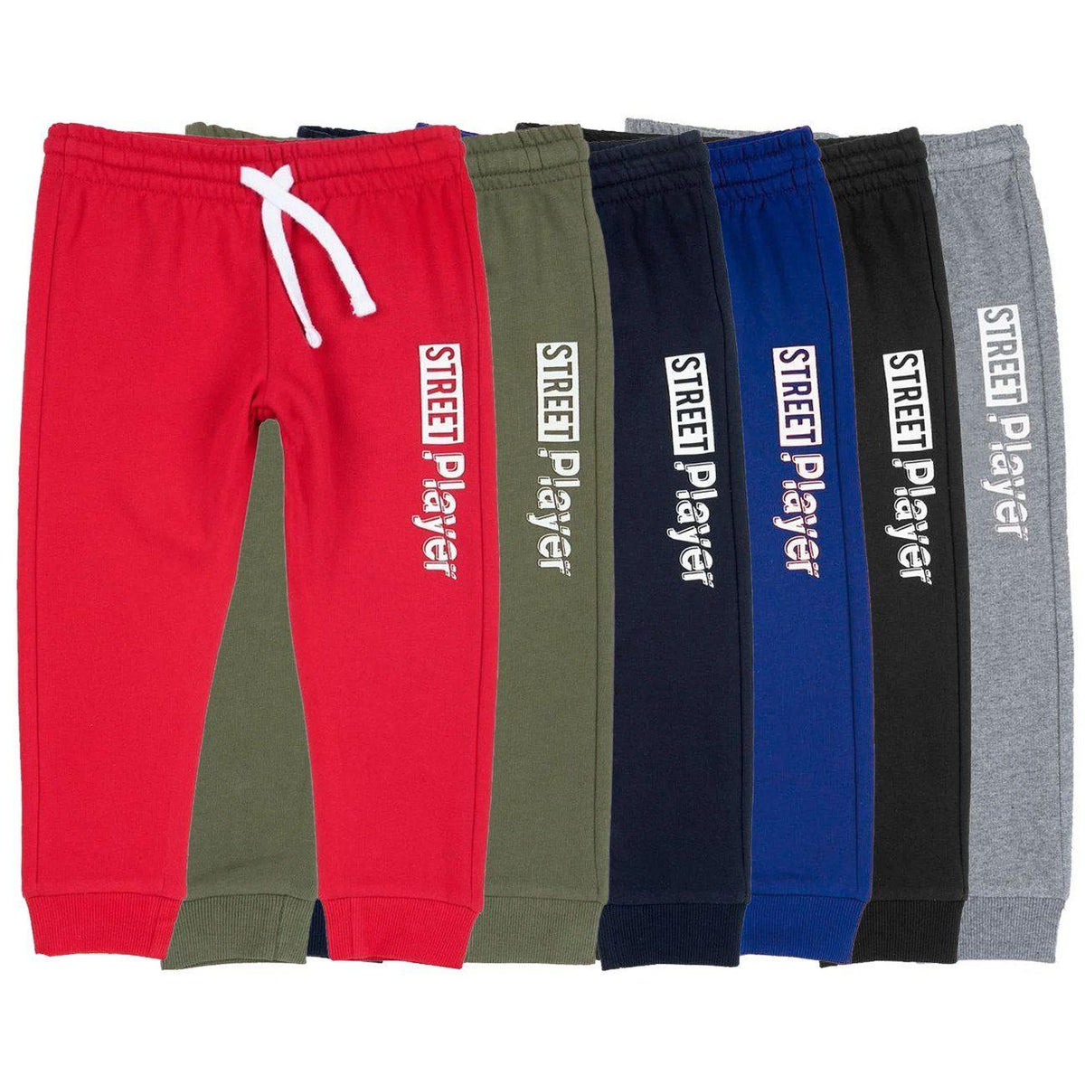 Premium Quality &quot;STREET PLAYER&quot; Printed Sports Trouser For Kids - Brands River