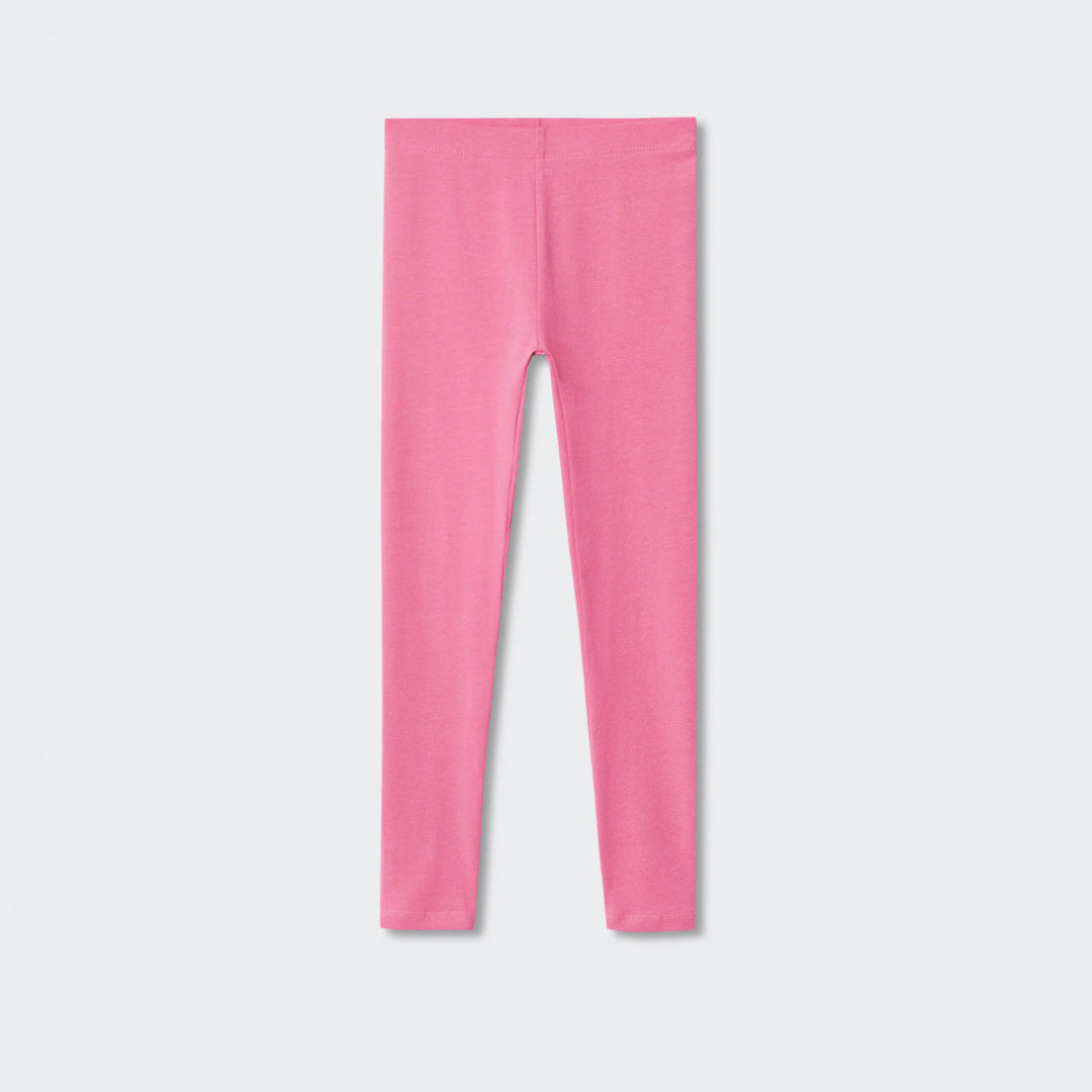 Imported Soft Cotton Pink Legging For Girls