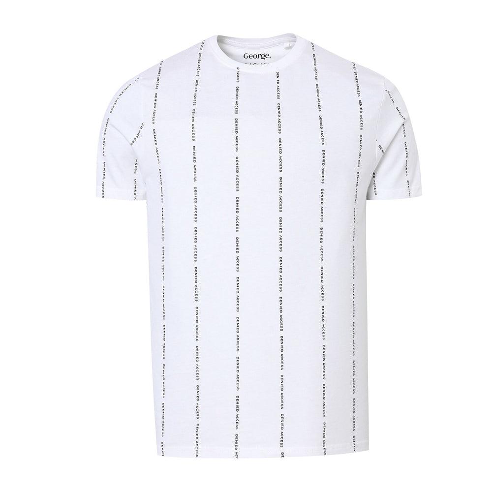 Men&#39;s All Over Printed Soft  Cotton T- Shirt (GE-11765) - Brands River