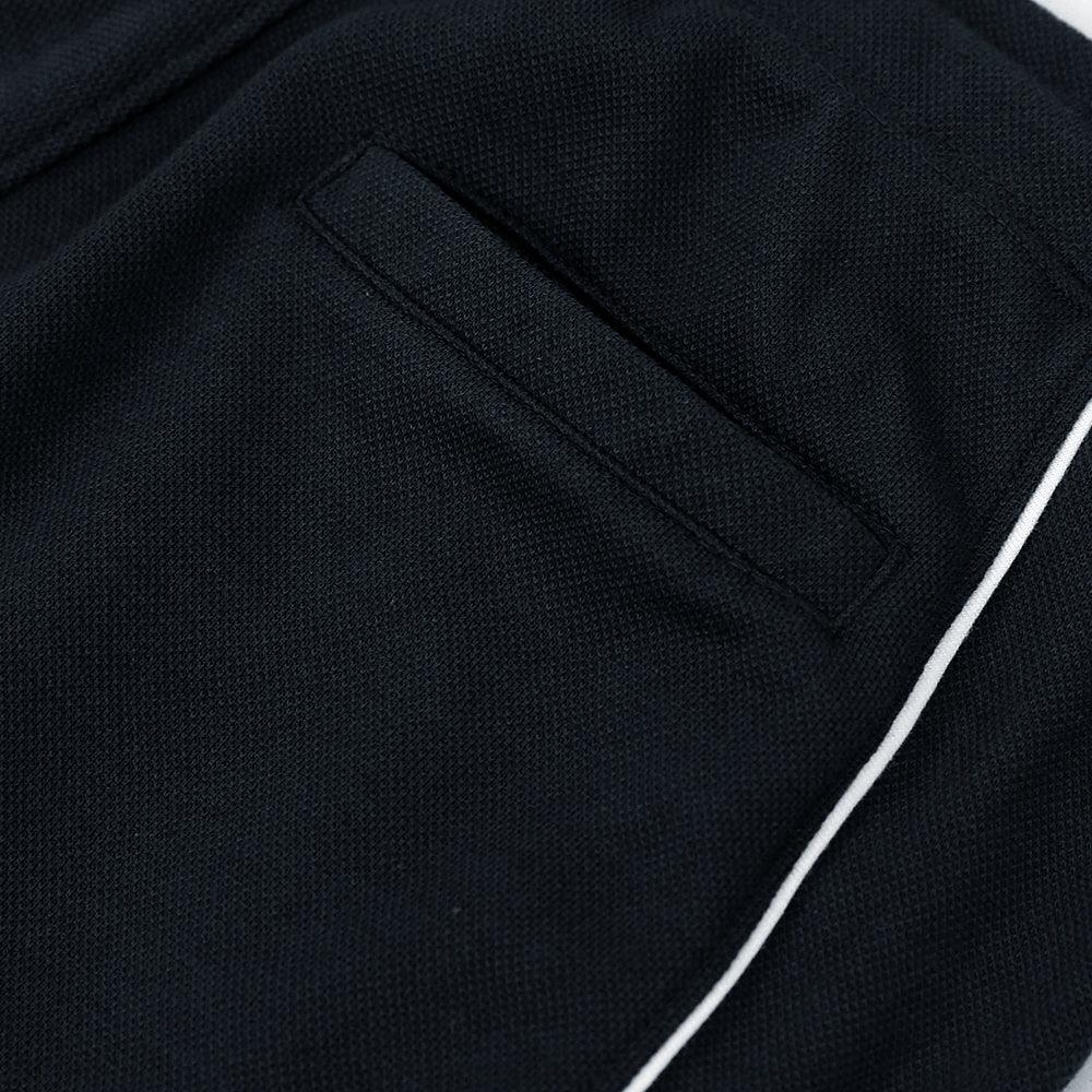 Men Premium Quality Close Bottom Side Stripes Pique Trouser - Brands River