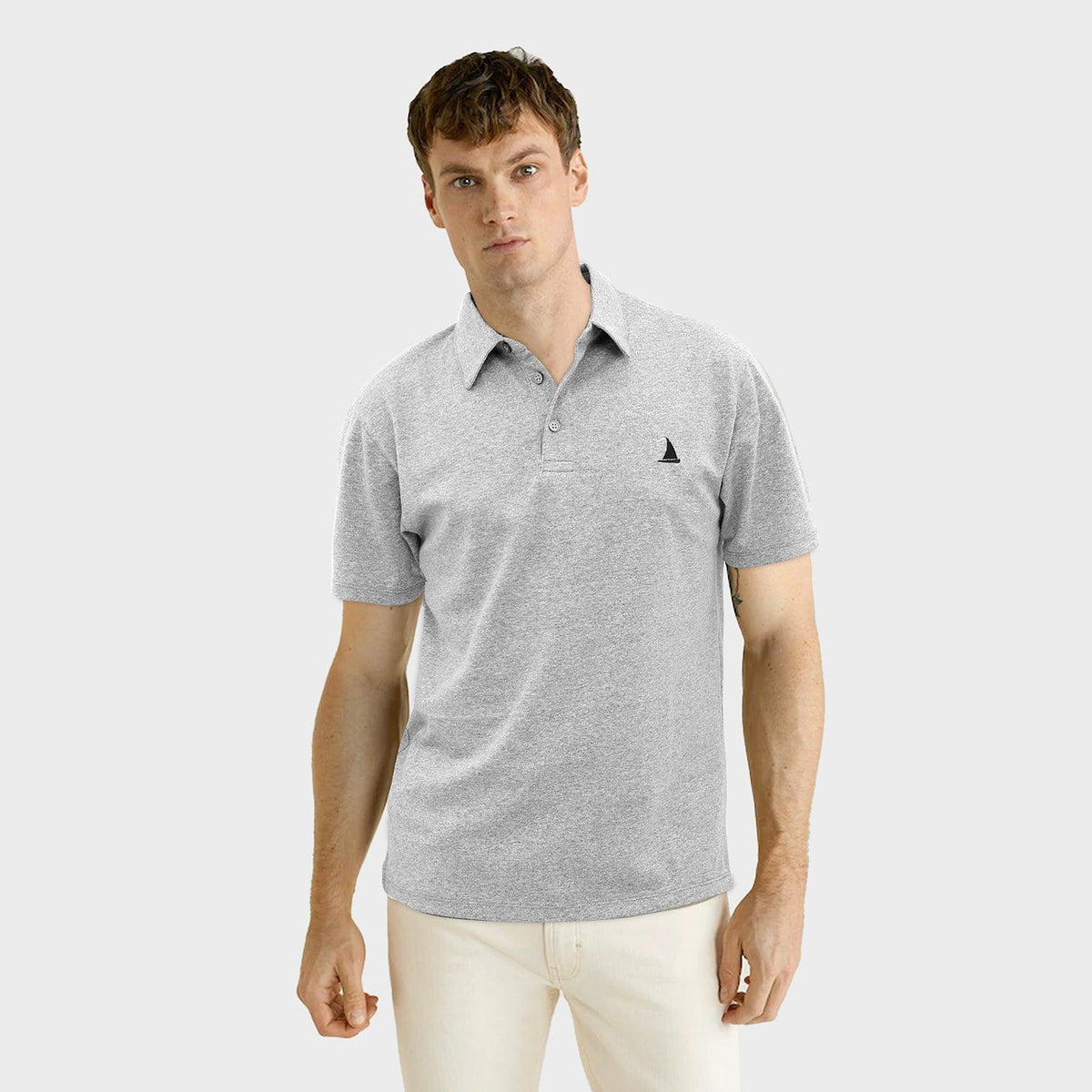 Men Premium Quality Slim Fit Signature Polo Shirt (CH-11600) - Brands River