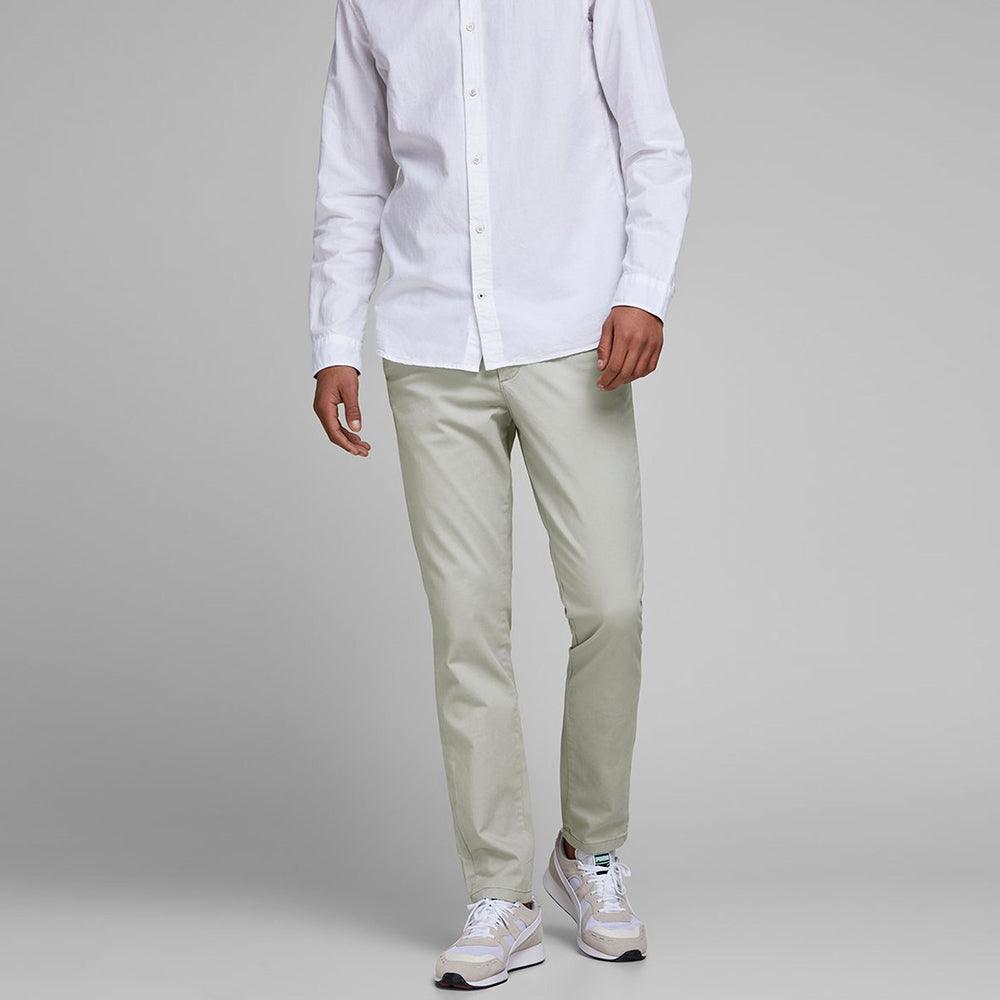 JackJons Slim fit Macro Bowie Drizzle Stretch Chino (JO-5240) - Brands River