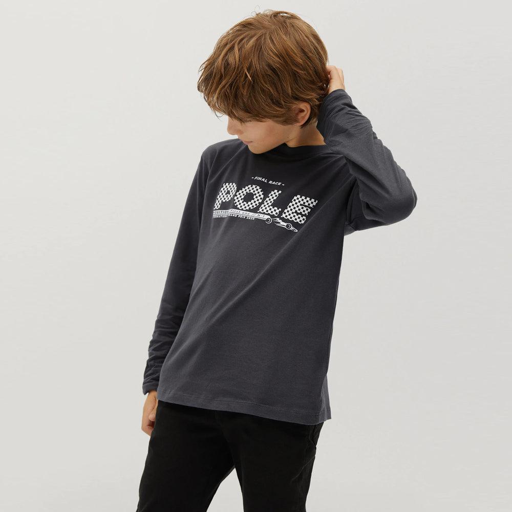 Kid&#39;s Fashion Soft Cotton Printed Long Sleeve T-Shirt (MN-00848) - Brands River
