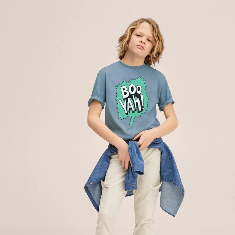 Premium Quality Soft Cotton Printed T-Shirt For Boys 9 MONTH - 10 YRS (MI-11063) - Brands River