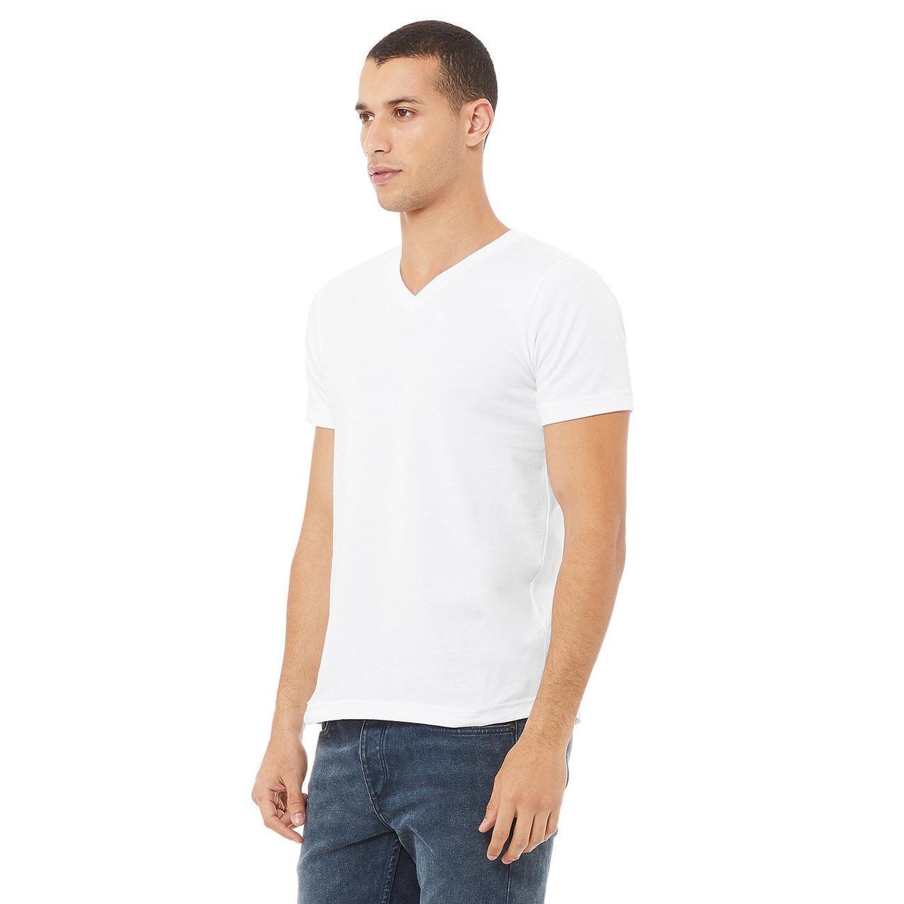 Men's V-Neck Soft Cotton T-Shirt Minor Fault (CS-120304) - Brands River