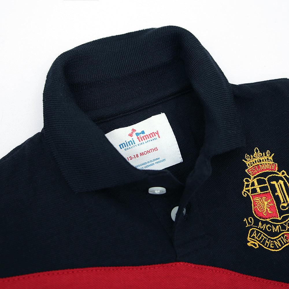 Boy&#39;s Fashion Embroidered Pique Polo Shirt 9-12 MONTH - 10 YRS - Brands River