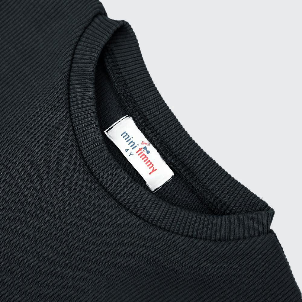 Kids Soft Cotton Ribbed Sweatshirt (MT-120209) - Brands River