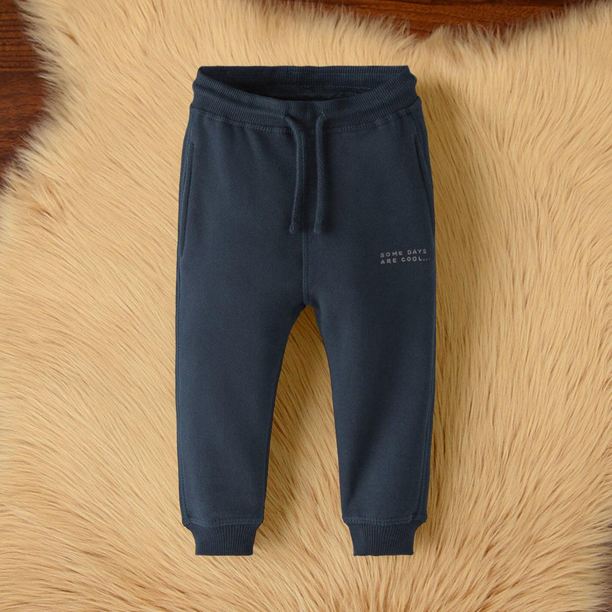 Kid&#39;s Premium Quality Graphic Navy Jogger Trouser (AB-01013) - Brands River