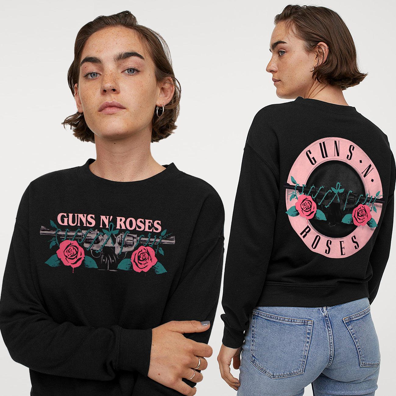 Women Floral Printed Crew neck Fleece Sweatshirt (GR-11066) - Brands River