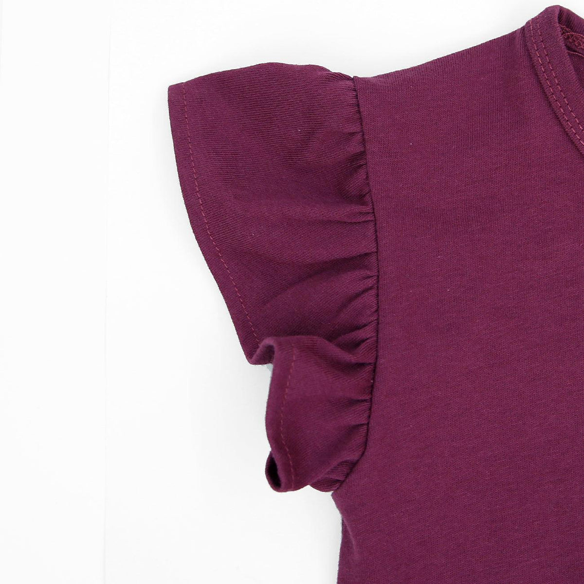 Girls Purple Soft Cotton Printed T-Shirt 9 MONTH - 10 YRS (MI-11398) - Brands River