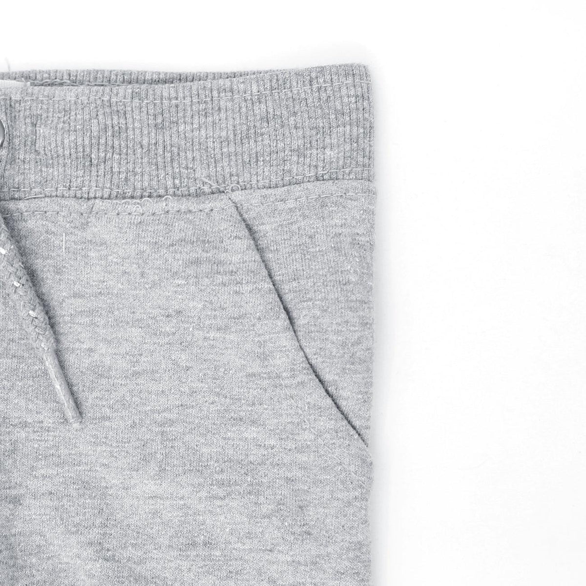 Kid&#39;s Premium Quality Open Bottom Grey Fleece Trouser (BC-120082) - Brands River