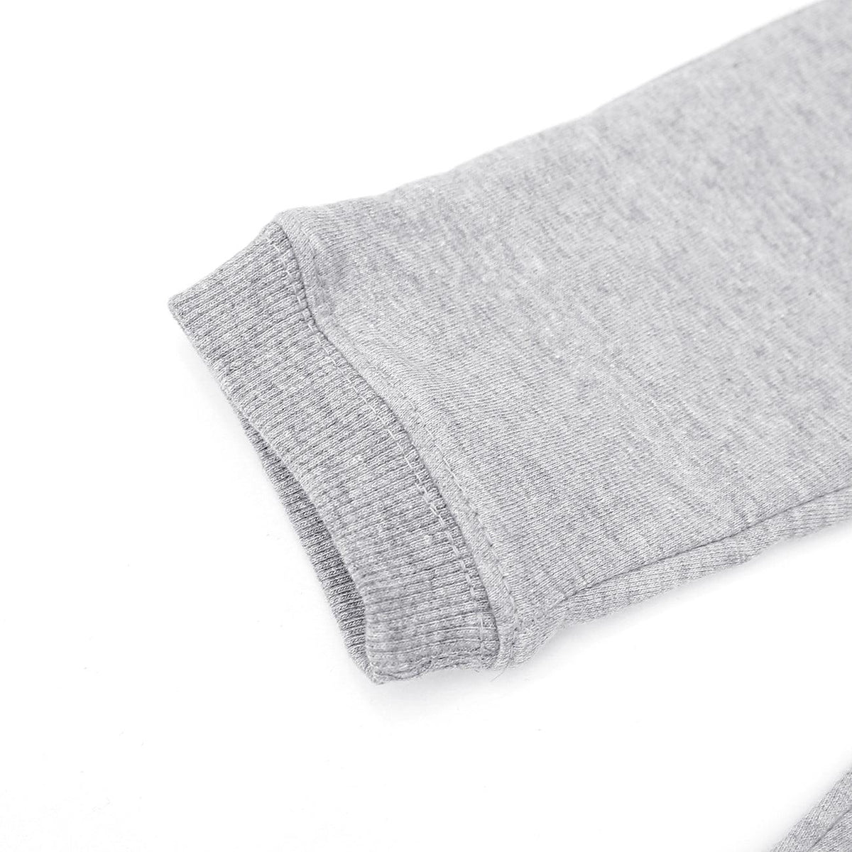 Kid&#39;s Premium Quality Open Bottom Grey Fleece Trouser (BC-120082) - Brands River