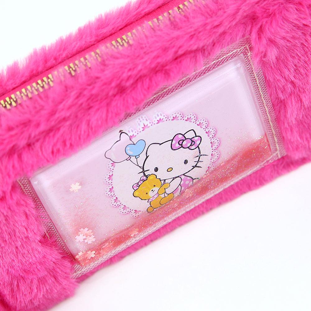 Fur Wrapped Clutch with floating liquid - Brands River