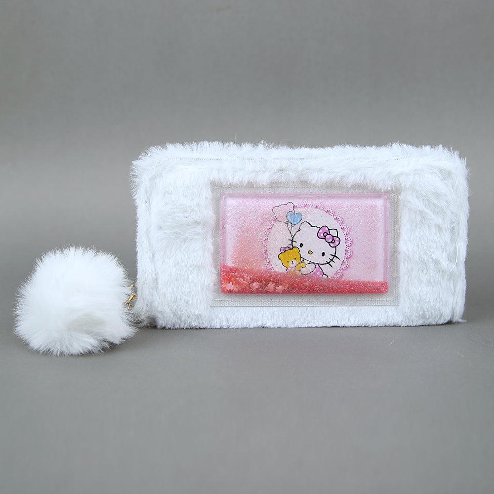 Fur Wrapped Clutch with floating liquid - Brands River