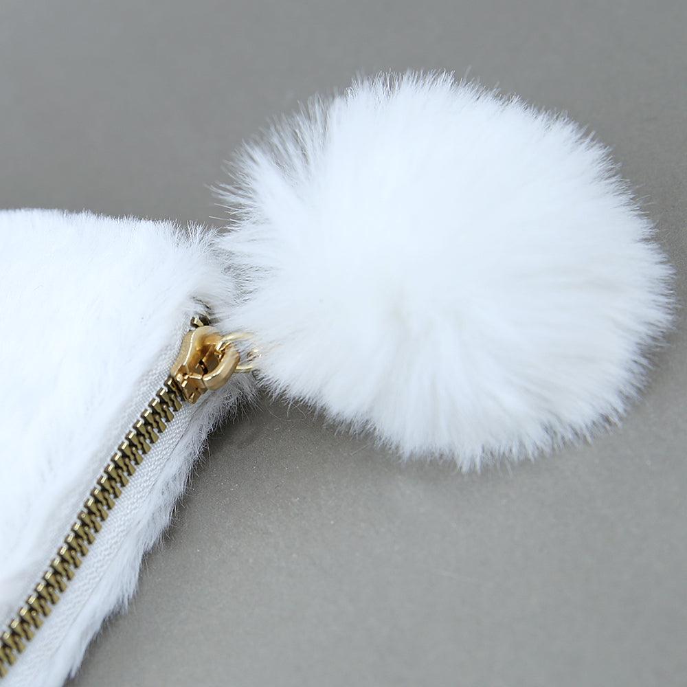 Fur Wrapped Clutch with floating liquid - Brands River