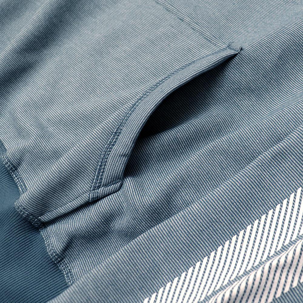 Big Man Birdseye Striped Over Head Hoodie (LI-10441) - Brands River