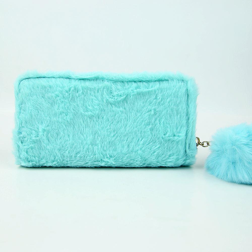 Fur Wrapped Clutch with floating liquid - Brands River