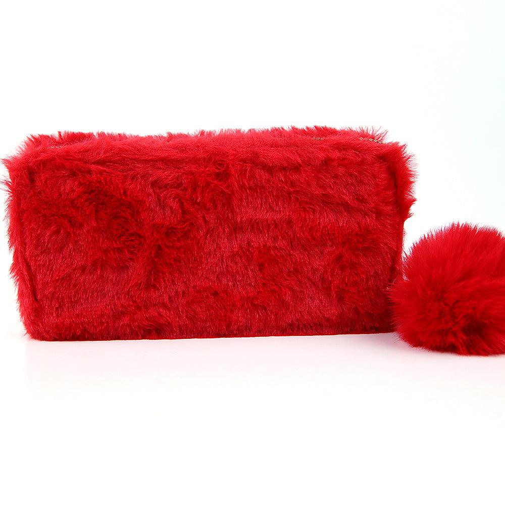 Fur Wrapped Clutch with floating liquid - Brands River