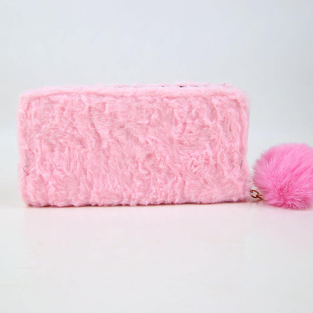 Fur Wrapped Clutch with floating liquid - Brands River