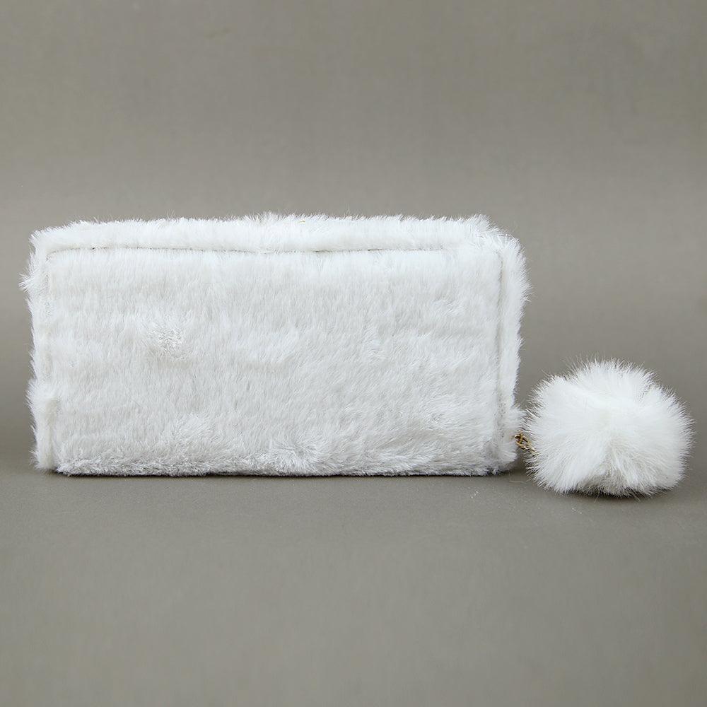 Fur Wrapped Clutch with floating liquid - Brands River