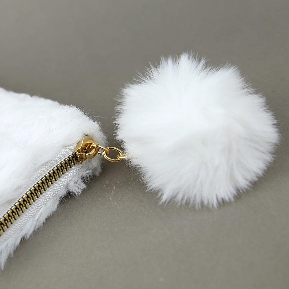 Fur Wrapped Clutch with floating liquid - Brands River