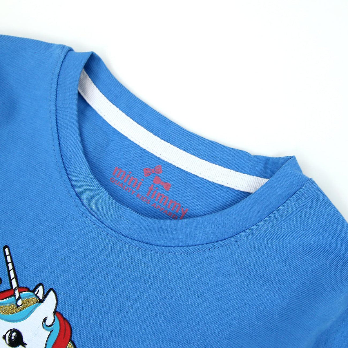 Girls Fashion Unicorn Printed Soft Cotton T-Shirt 9-12 MONTH - 9-10 YRS (MI-11678) - Brands River