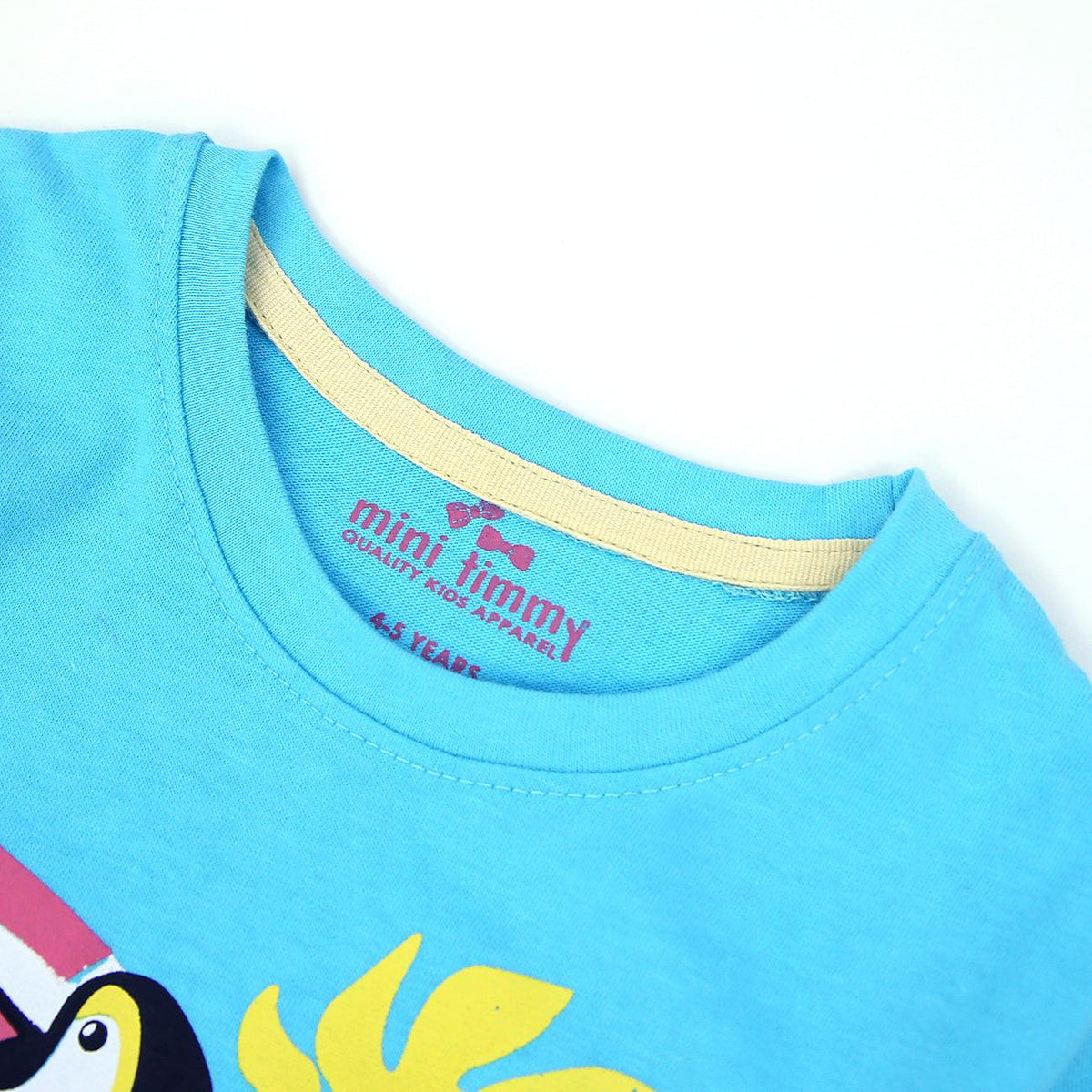 Girls Fashion Color-Full Printed Soft Cotton T-Shirt 9-12 MONTH - 9-10 YRS (MI-11679) - Brands River