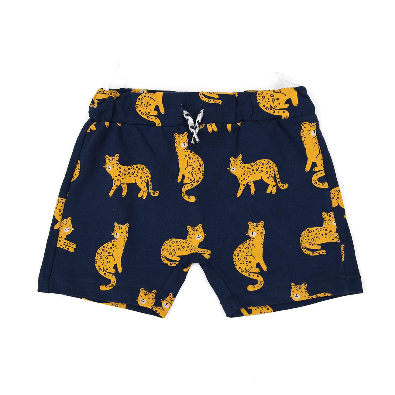 Premium Quality All-Over Printed Soft Cotton Short For Kids (BA-11639) - Brands River