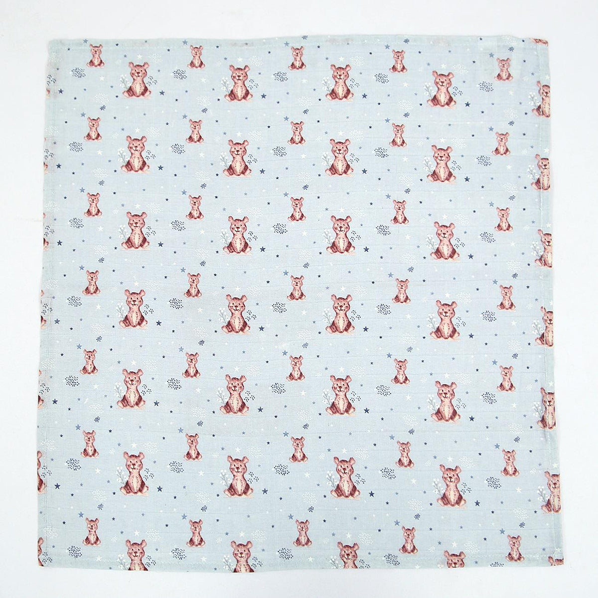 All-Over Printed Soft Cotton Baby Receiving Blanket (ST-11755) - Brands River