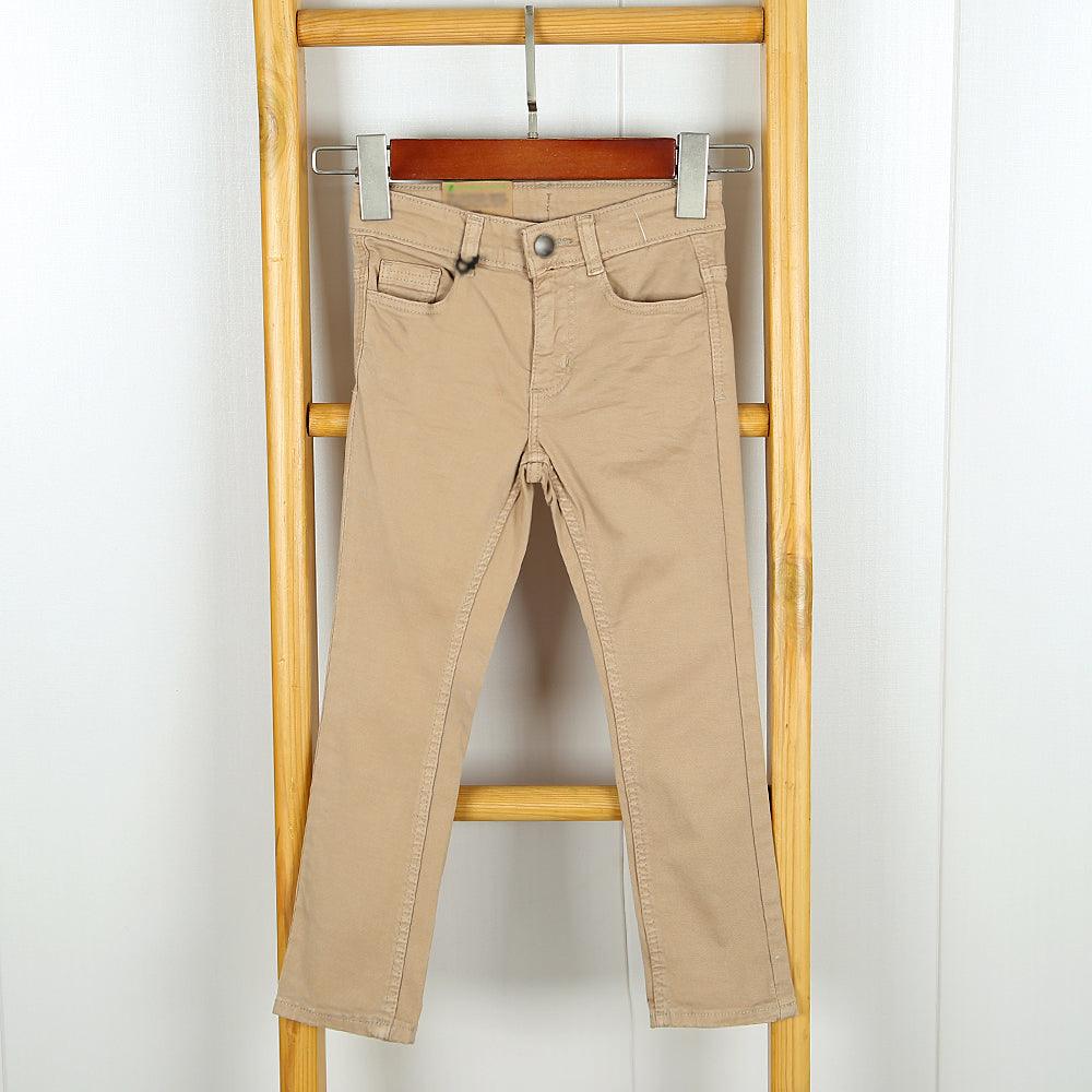 KIDS COTTON SLIM FIT STRETCH CHINO WITH ADJUSTABLE WAISTBAND (00091) - Brands River