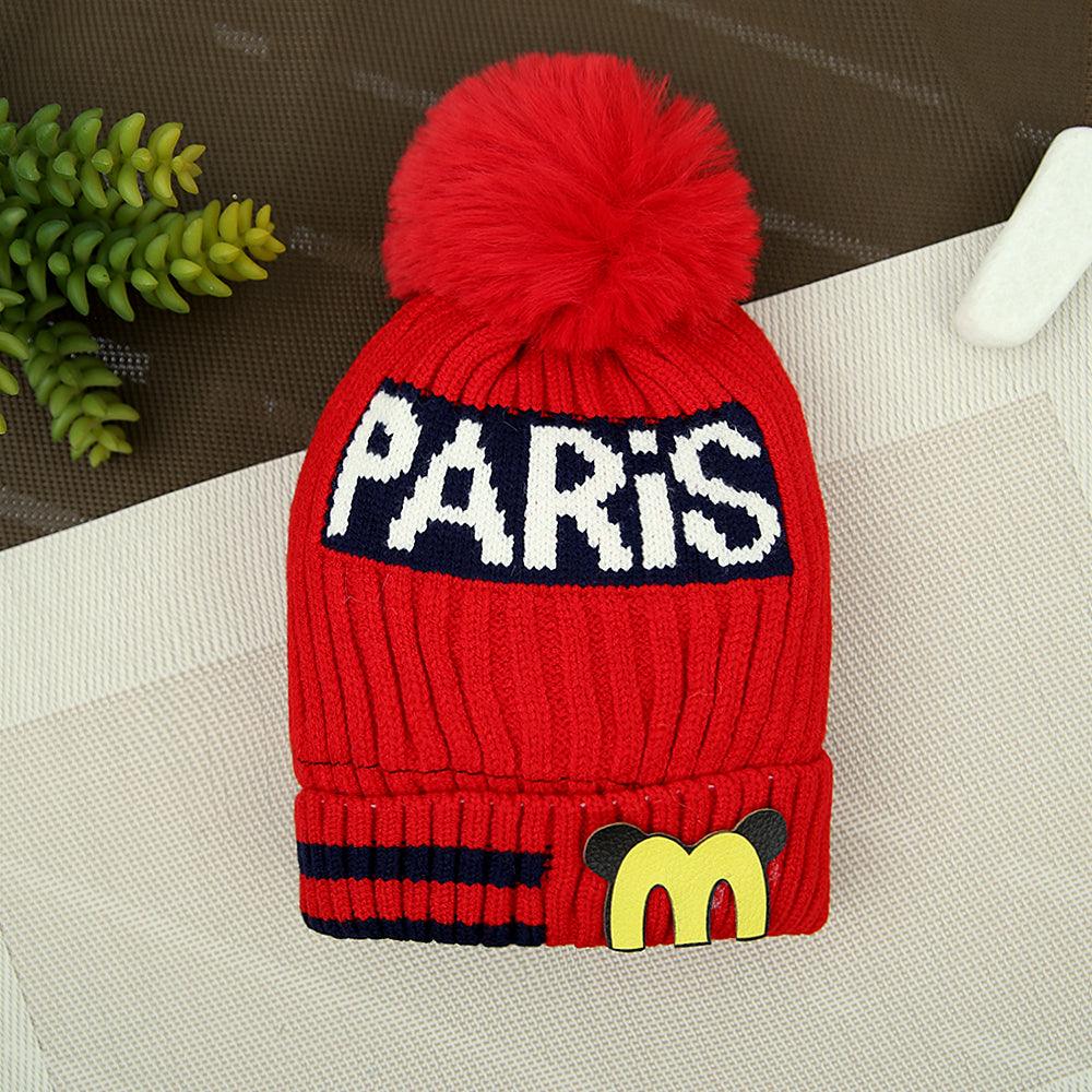 Baby Fur Lined Soft Premium Quality &quot;Paris&quot; Knitted Stretch Caps - Brands River