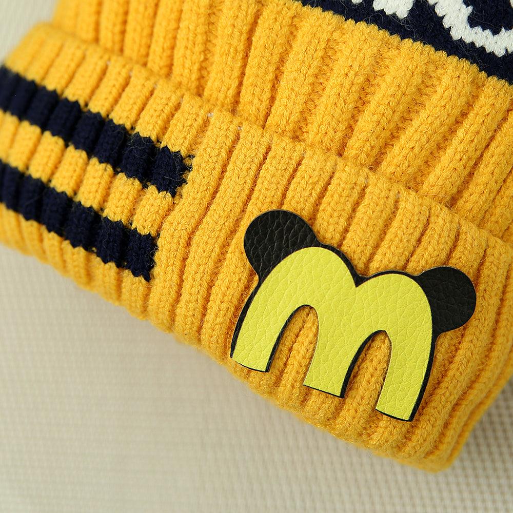 Baby Fur Lined Soft Premium Quality &quot;Paris&quot; Knitted Stretch Caps - Brands River
