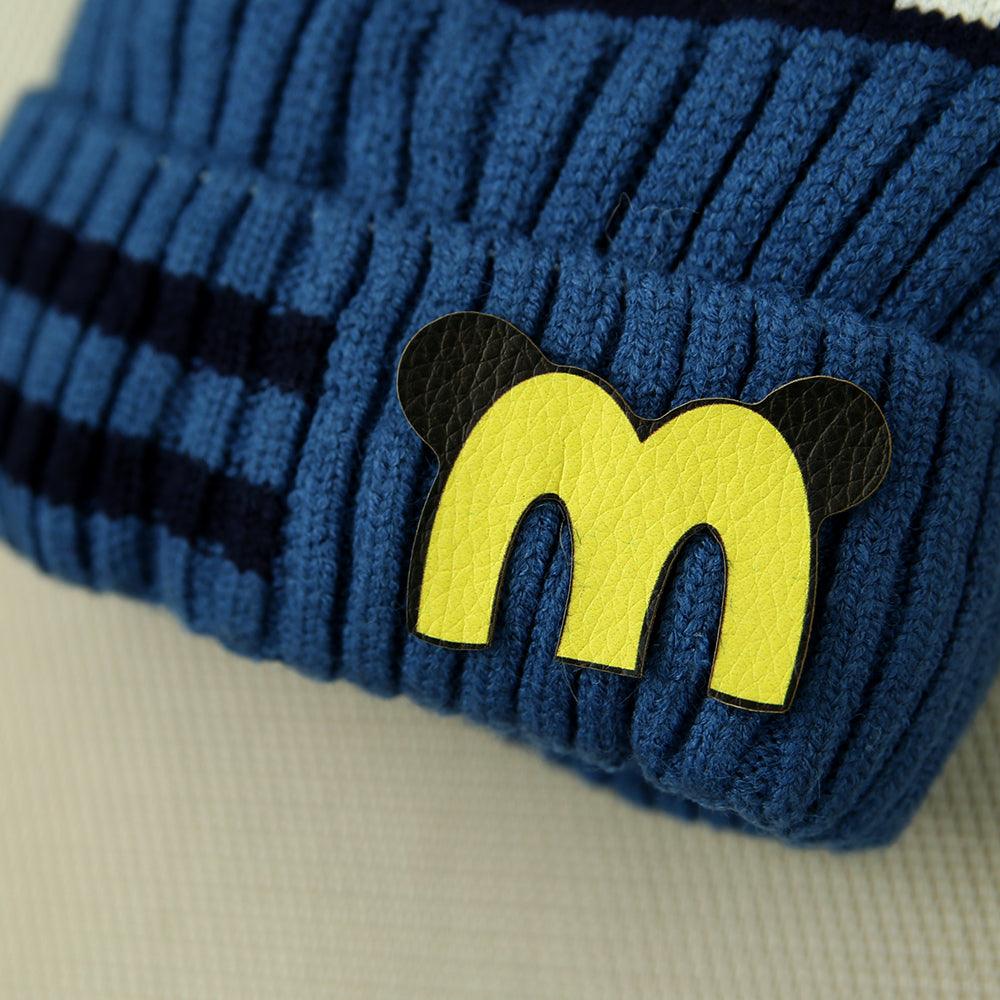 Baby Fur Lined Soft Premium Quality &quot;Paris&quot; Knitted Stretch Caps - Brands River