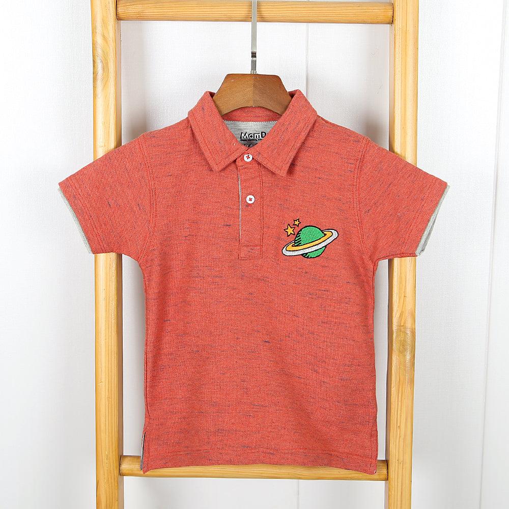 Boys Premium Quality Embroidered Soft Cotton Polo Shirt - Brands River